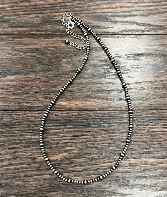 26" Long, Navajo Pearl Necklace