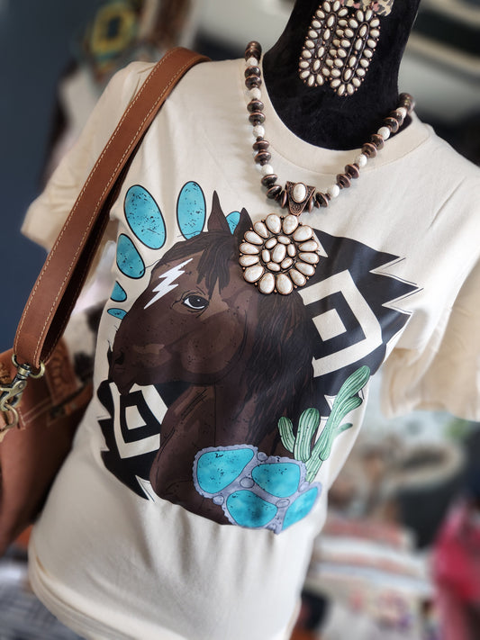 Horse and Turquoise