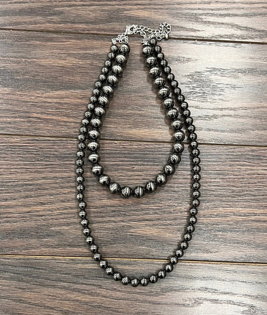 Polished Navajo Pearl Necklace