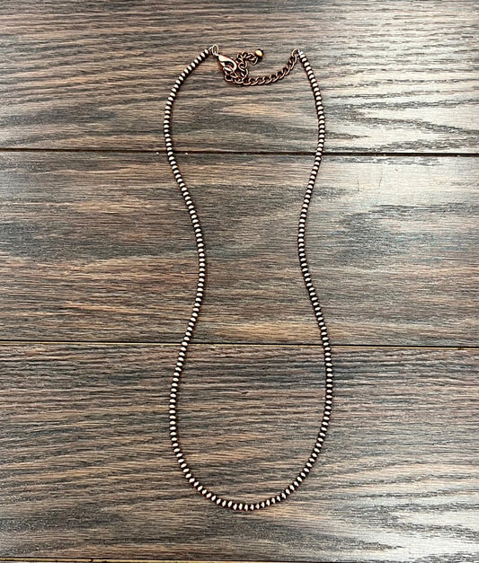 copper navajo necklace